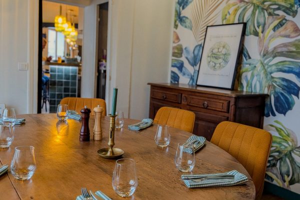 Salle privée du restaurant